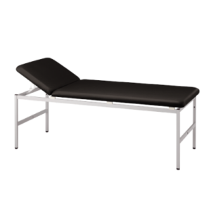 Schmitz-EKG-Liege, beschichtet, Polster schwarz, 80cm breit