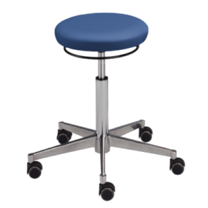 Schmitz varimed Drehhocker,Polster ozean,Aluminium-Fuß