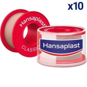 Hansaplast Fixierpflaster Classic für Schub, 5 m x 2,5 cm, PZN: 04778073 - Expert Medizinbedarf