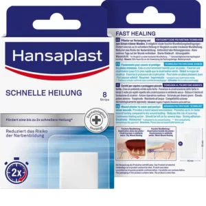 Hansaplast Schnelle Heilung, 43 x 68 mm, 8 Strips, PZN: 16762373 - Expert Medizinbedarf