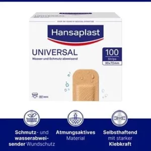 Hansaplast Universal, 3,0 x 7,2 cm