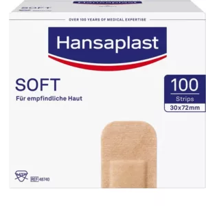 Hansaplast soft 3 x 7,2 cm