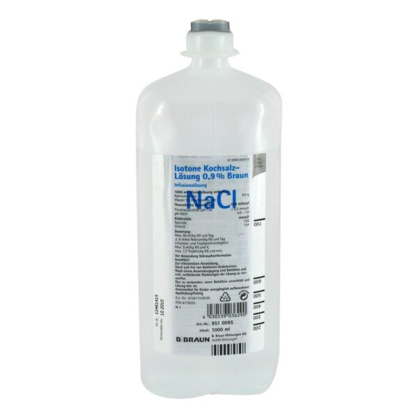 B.Braun - Isotone Kochsalzlösung 0,9% Ecoflac plus à 1000ml