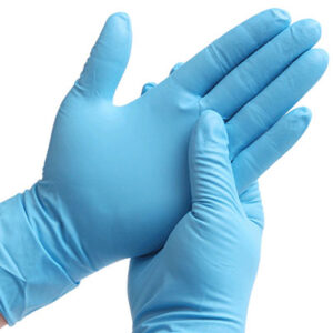 Nitril-Handschuhe, Nitril Sensory blue, M - Expert Medizinbedarf