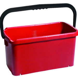 EIMER, VIERECKIG, PP,  ROT